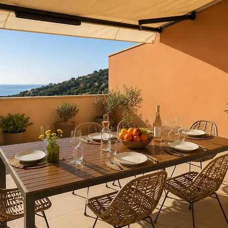 Vue Sanguinaires Avec Terrasse * Ajaccio (Corsica)