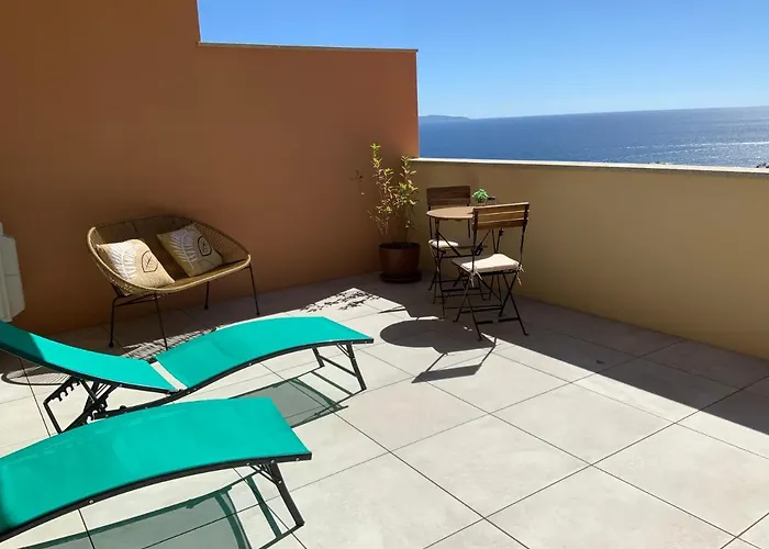 Apartment Appartement Vue Mer Ajaccio Sanguinaires Avec Terrasse